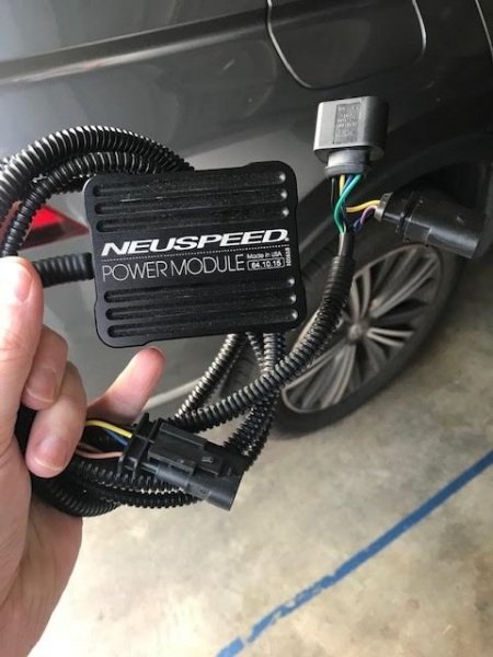 Installed Neuspeed Power Module on the Tiguan - Car Worklog